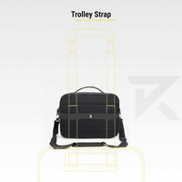 Robago Hugo Grey executive bag-12L Material-Polyester