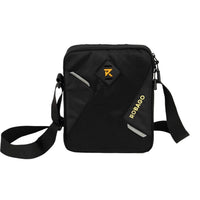 Robago Vertex 2.0 Black sling bag-6L Material-Polyester