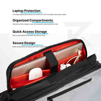 Robago Knox Grey executive bag-16L Material-Polyester
