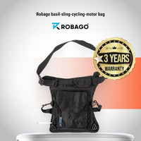 Robago Dash-5L Black2 in 1 Sling bag Mateial-Polyester