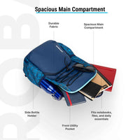 Robago Vega-21L Blue Backpack Material-Polyester