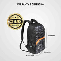 Robago Vega-21L Black Backpack Material-Polyester