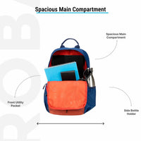 Robago Vega-21L Maroon Backpack Material-Polyester