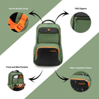 Robago Challenge-24L Green Challenger laptop backpack Material-Polyester