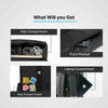 Robago Flap Nexo- 38 L Black Laptop backpack Material-Polyester