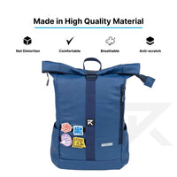Robago Flap Nexo- 38 L Blue Laptop backpack Material-Polyester