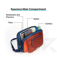 Robago Knox ornage executive bag-16L Material-Polyester