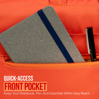 Robago Blair orange laptop sleeve-4L Material-Polyester