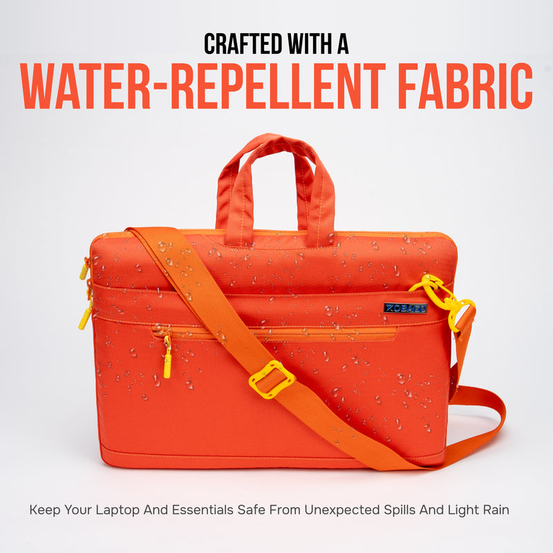 Crafted with Water-Repellent Fabric
