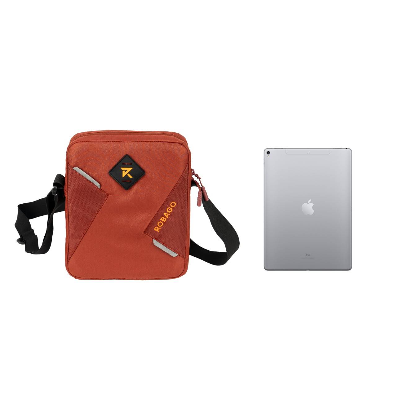 Robago Vertex 2.0 Maroon sling bag-6L Material-Polyester
