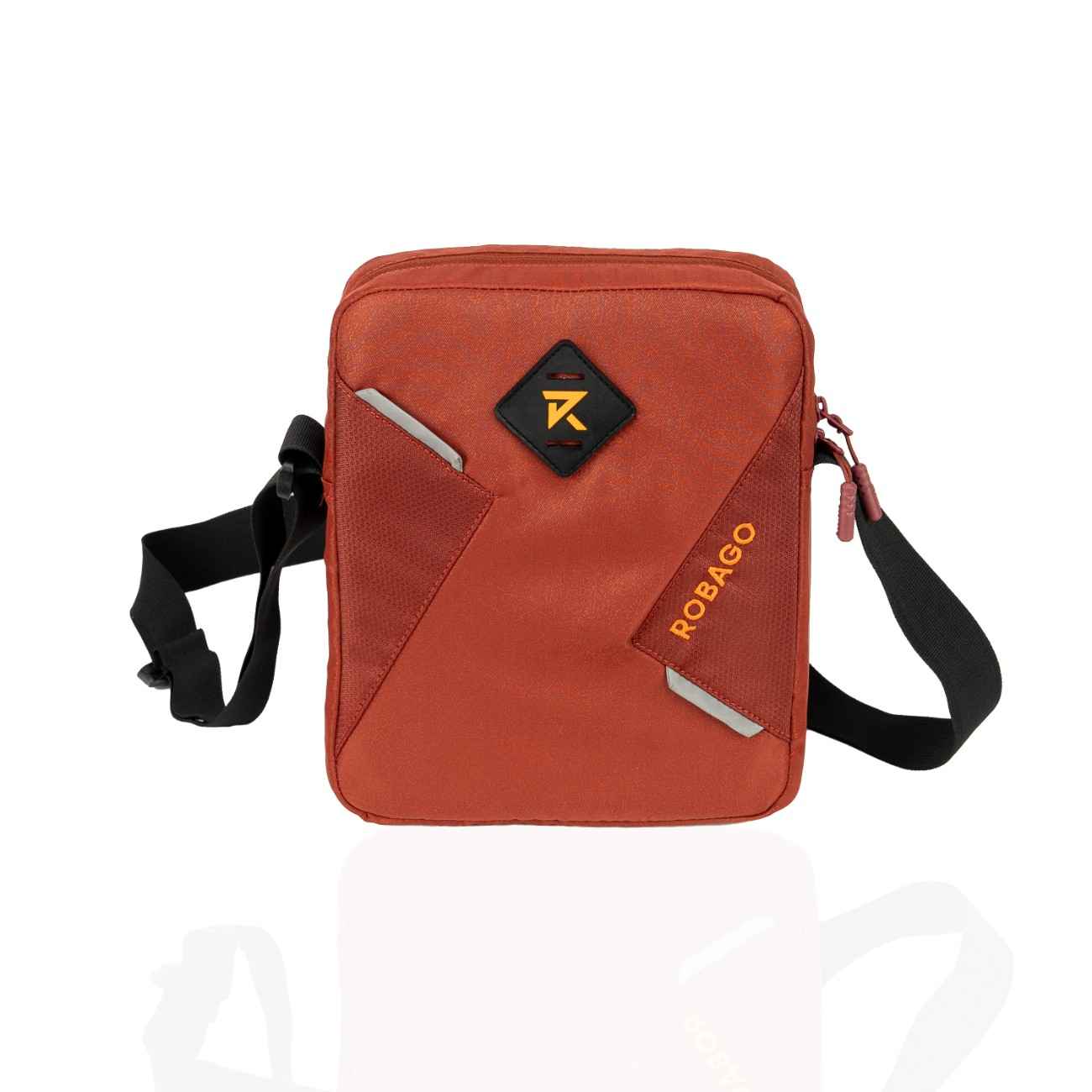 Robago Vertex 2.0 Maroon sling bag-6L Material-Polyester