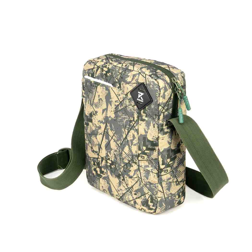 Robago Vertex 1.0 Green sling bag-4L Material-Polyester
