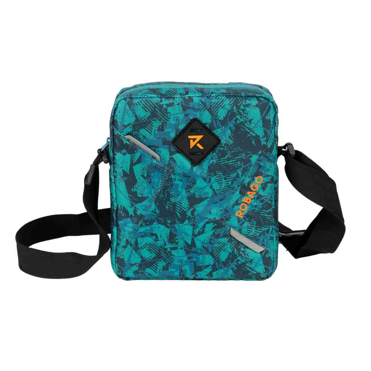 Robago Vertex 2.0 Green sling bag-6L Material-Polyester