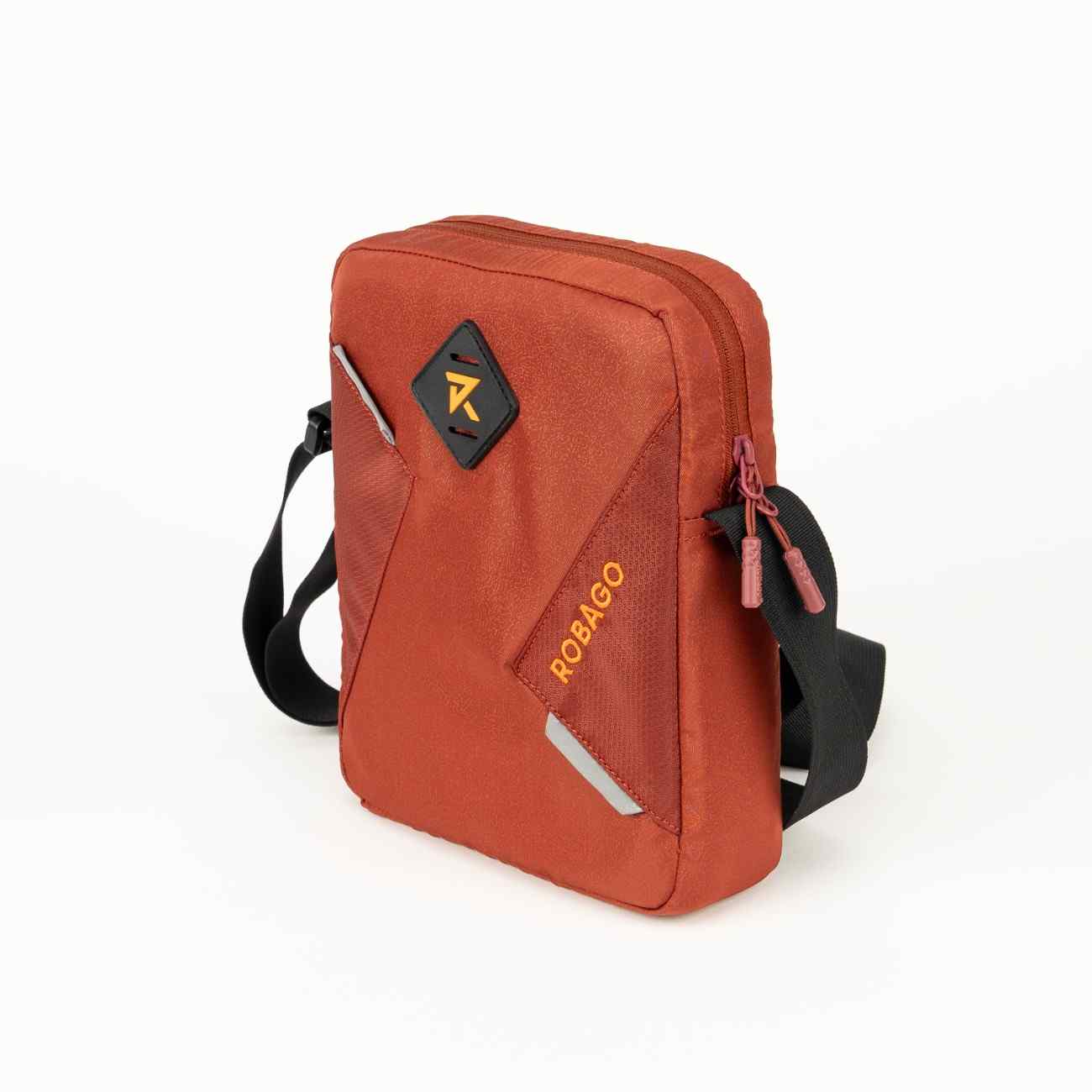 Robago Vertex 2.0 Maroon sling bag-6L Material-Polyester