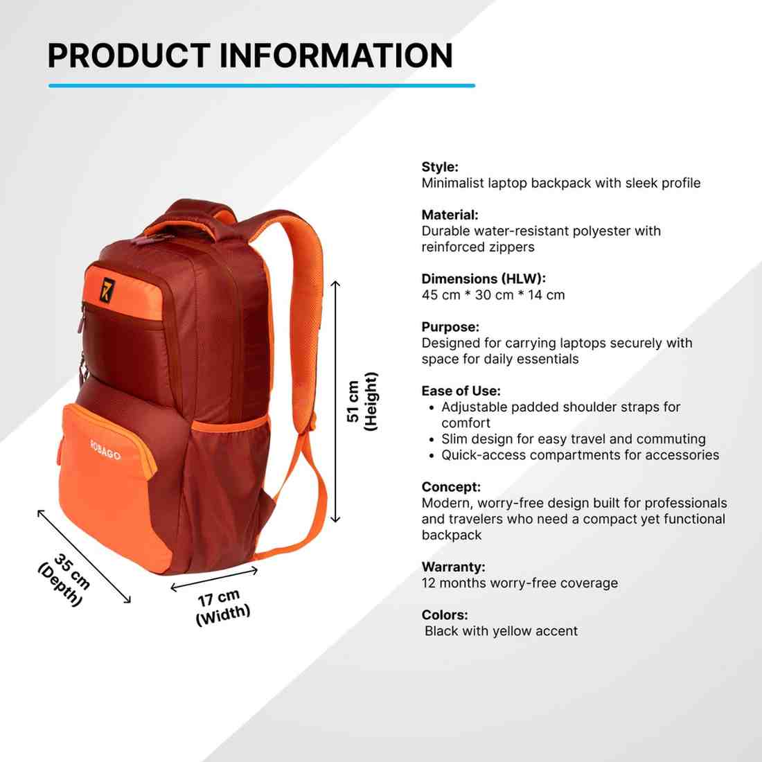 Durable YKK Zippers