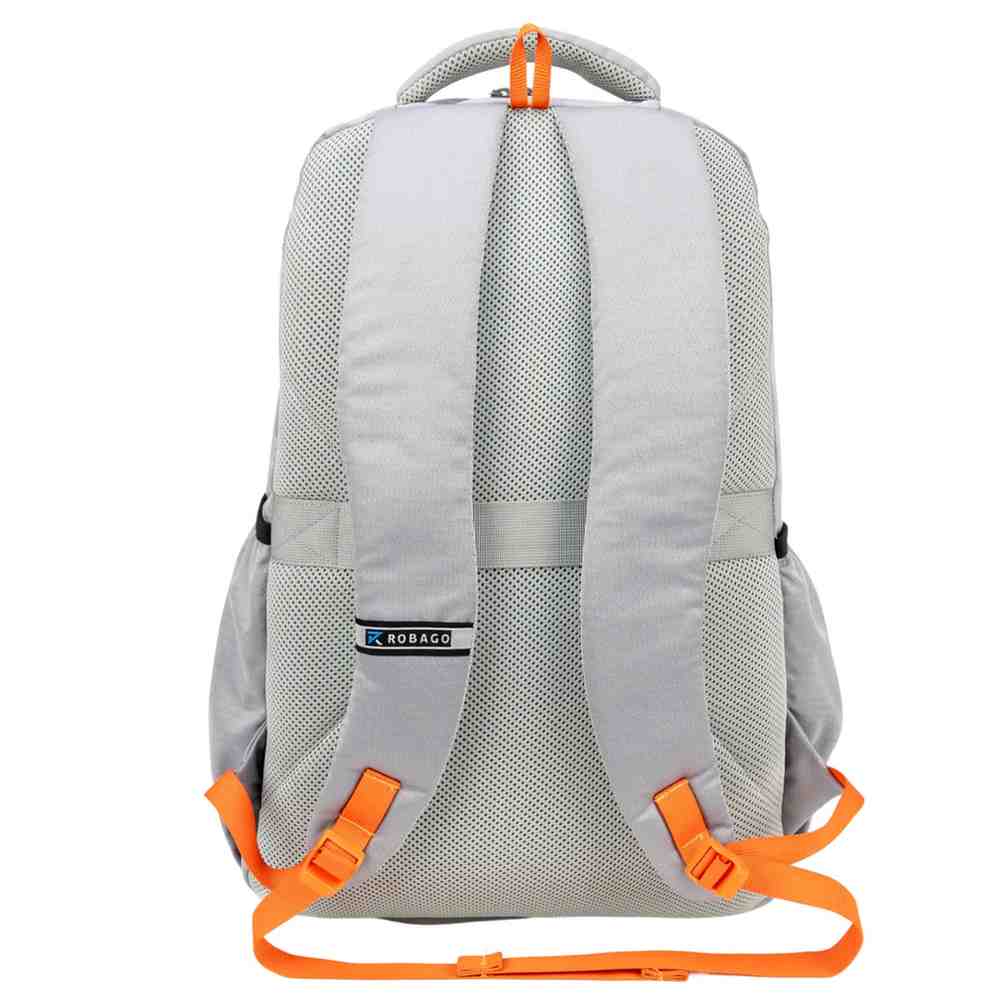 Robago Challenge-24L Grey Challenger laptop backpack Material-Polyester
