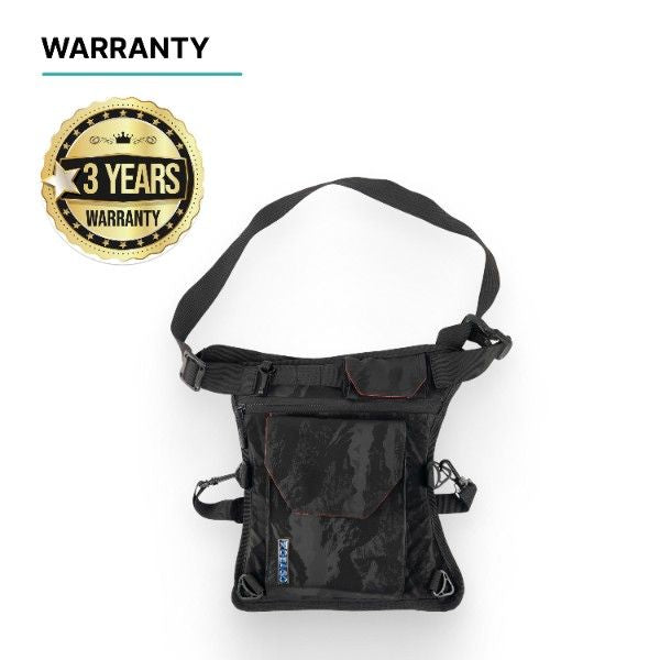 Robago Dash-5L Black2 in 1 Sling bag Mateial-Polyester