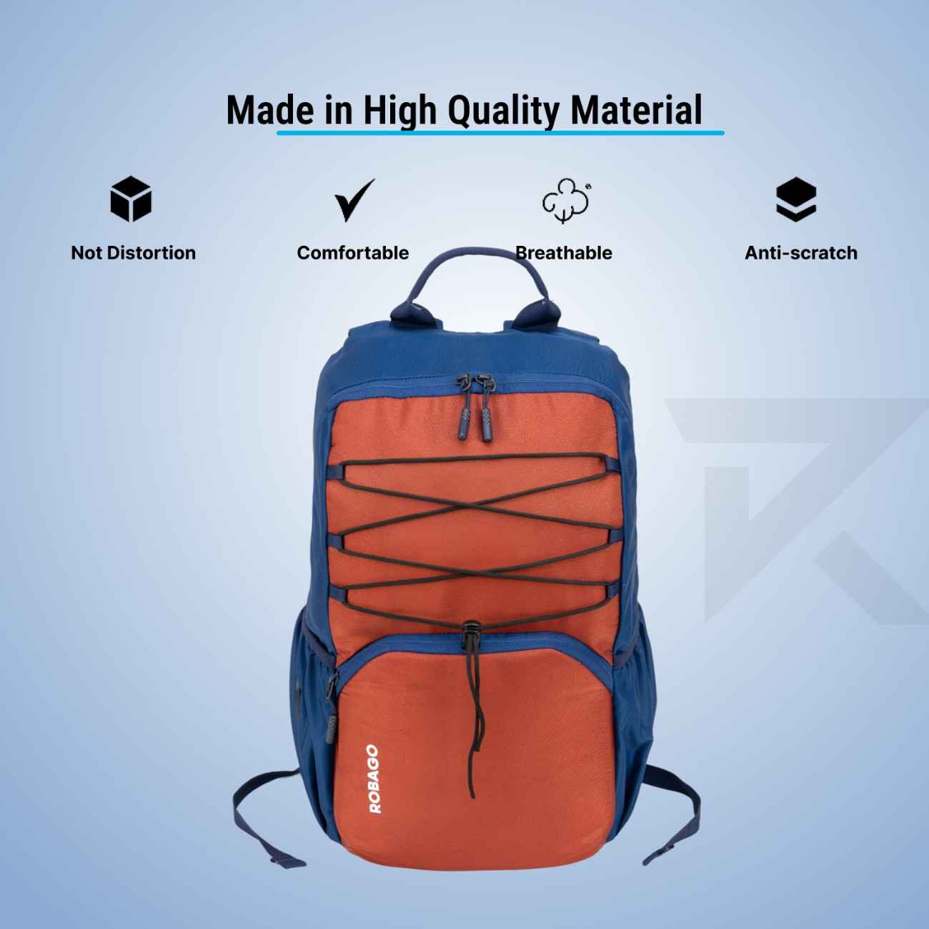 Robago Vega-21L Maroon Backpack Material-Polyester