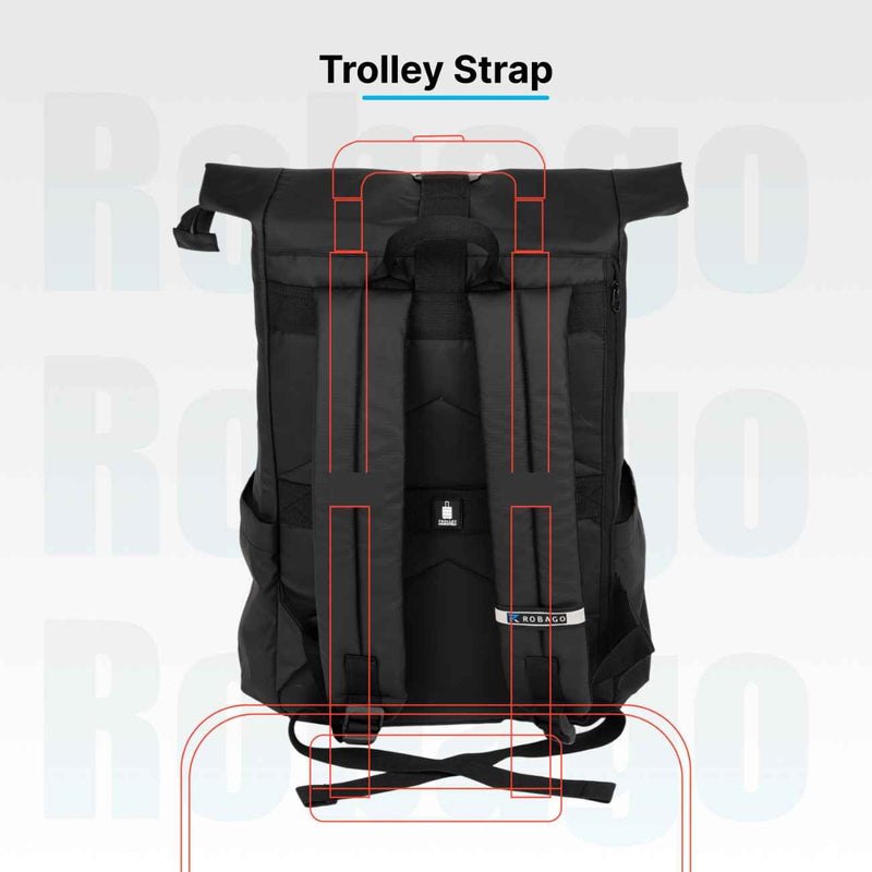 Travel-Ready Trolley Strap: