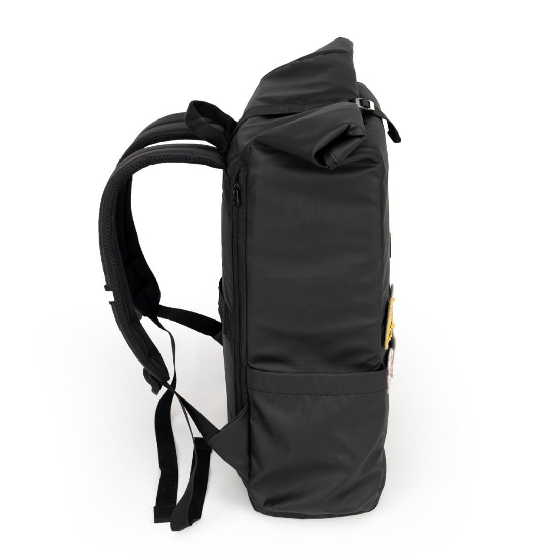 Robago Flap Nexo-  38 L Black Laptop backpack  Material-Polyester