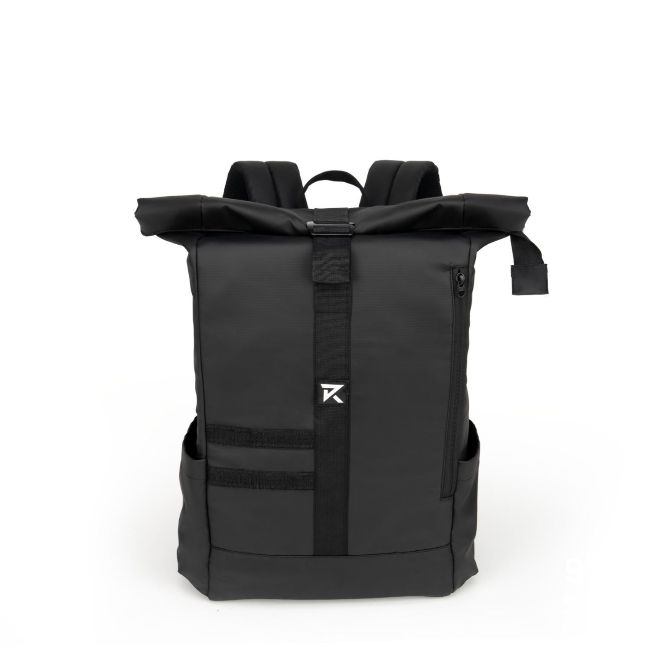 Robago Flap Nexo-  38 L Black Laptop backpack  Material-Polyester
