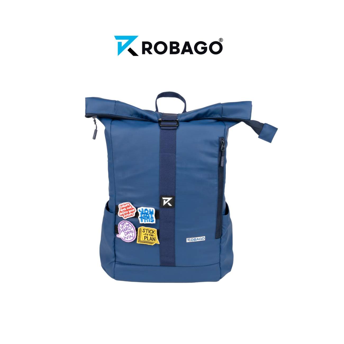 Robago Flap Nexo-  38 L Blue Laptop backpack Material-Polyester