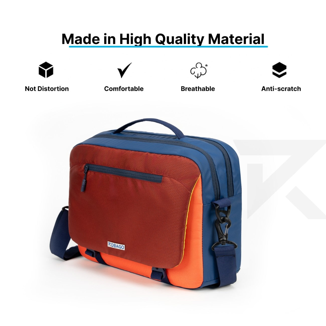 Robago Knox ornage executive bag-16L Material-Polyester