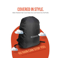 Robago Romeo-41L black Laptop backpack Material-Polyester