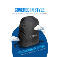 Robago Romeo-41L black Laptop backpack Material-Polyester