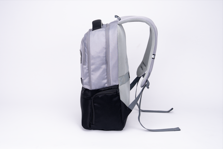 Tera Laptop Backpack – 27L (Grey & Black)